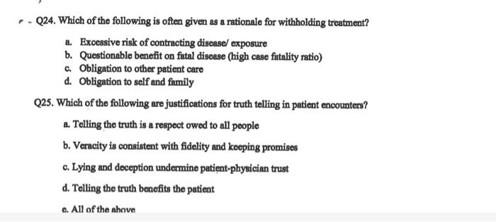 Multiple Choice Circle One Of The Following Q1 Ethics Includes Which Of The Following Any Behavior Or Decision That 5