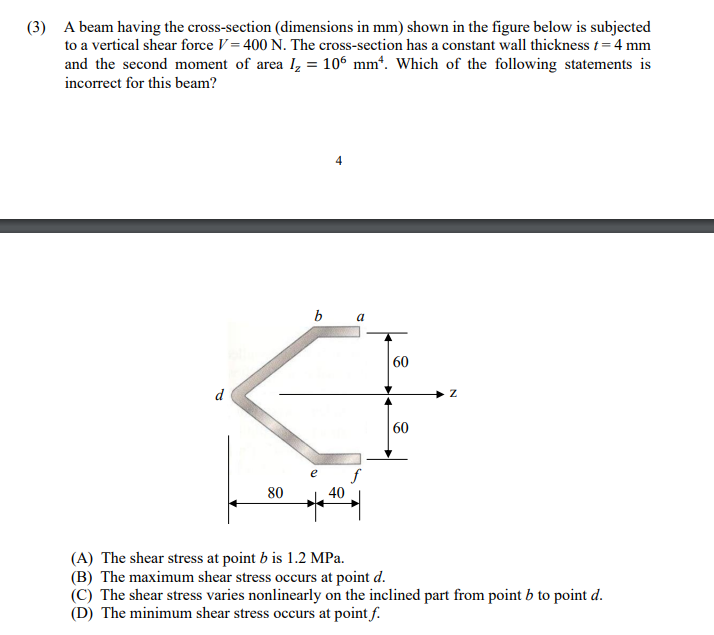 2 The Tension Members Having A Square Cross Section With The Slide Length A Are Fastened Together Using Two Bolts One 2