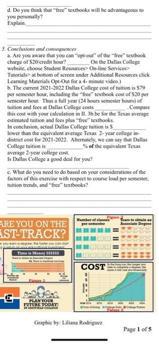D Do You Think That Free Textbooks Will Be Advantageous To You Personally Explain 5 Conclusions And Consequences A 1