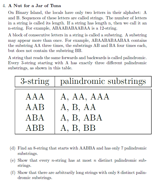 Complete All Questions D F For The A Nut For A Jar Of Tuna Exercise If Illustrations Are Necessary To Complete 1
