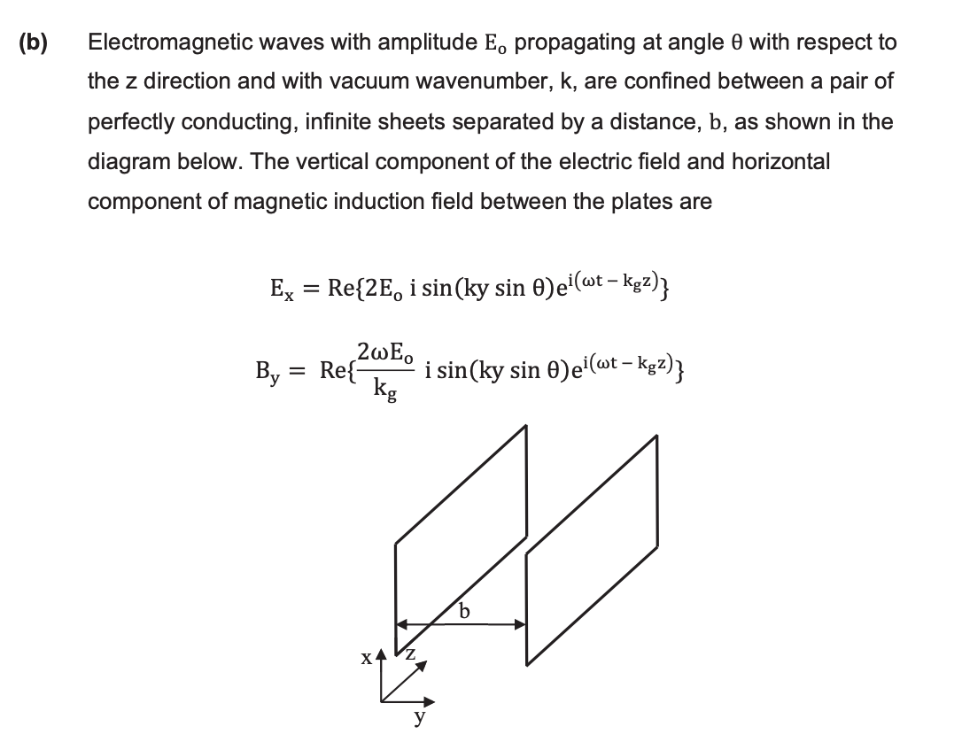 Electromagnetic Theory Required Boundary Condition From A Is E Parallel Left E Parallel Right 2020 Q2 B 1