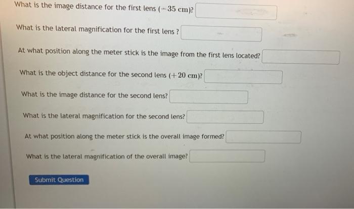 35 Cm 20 Cm T 0 10 20 30 40 50 60 70 80 90 Tttt 100 You Place Your Object At The X 0 Mark Of A Meter Stick You Plac 2