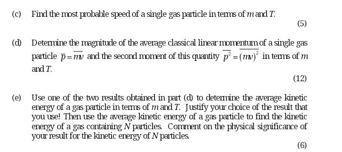 In This Question We Will Focus On The Gaussian Integrals And Some Inportant Applications Thereof Recall The Definition 2