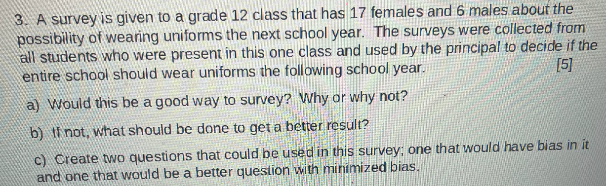 Question 3 Please Answer Asap 1