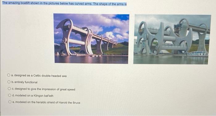 The Amazing Boatift Shown In The Pictures Below Has Curved Arms The Shape Of The Arms Is A Designed As A Celtic Doub 1