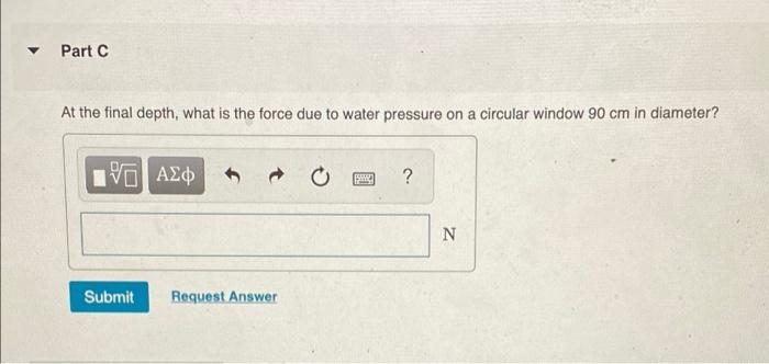 A Steel Submarine Has A Total Volume Of 334 M At The Surface Of The Ocean From There It Dives To A Final Depth Of 290 2