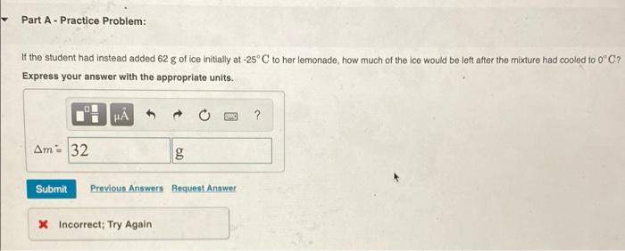 In This Example We Will Need To Account For The Latent Heat Associated With A Phase Change A Physics Student Wants To 2