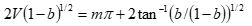1 A Use The Equation Below And The V B Equation Find The Solutions Of The Transcendental V B Equation Above For The F 2