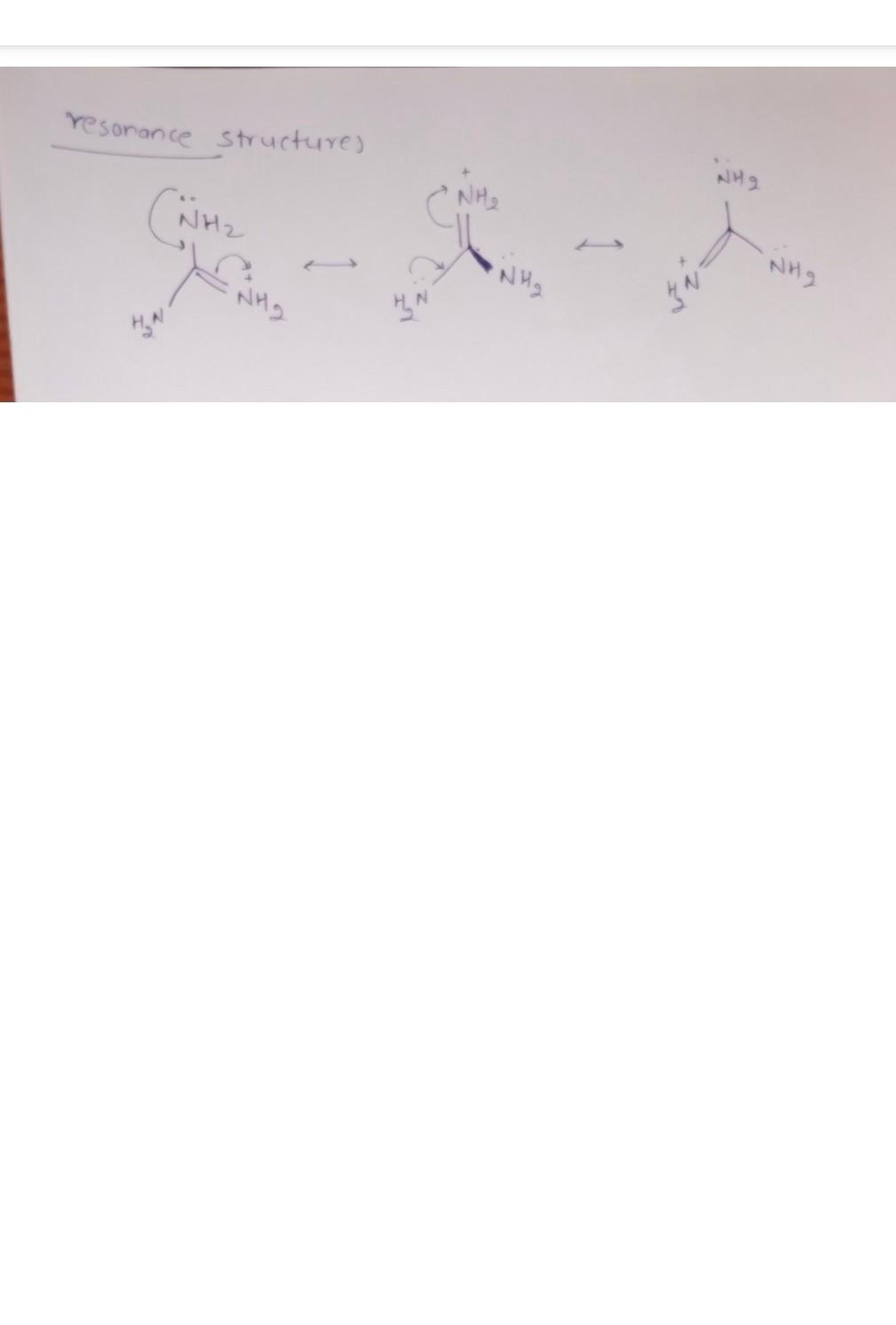 Resonance Structures Nhi Nh Nh2 Nh Nho Nhg Hn 1