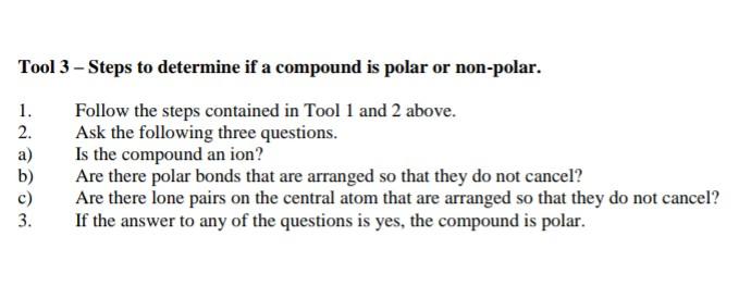 Experiment B2 Molecular Geometry And Chemical Bonding Home Based Study Chapter 8 And 9 In Chemistry 7th Edition By B 2