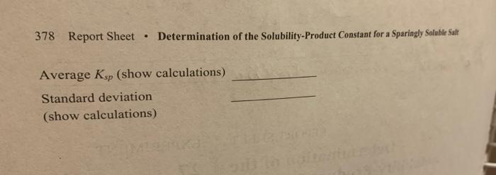 A Preparation Of A Calibration Curve Initial C071 0 02 M Volume Of 0 0024 M K2cro4 Crol Absorbance 2 410 Total Volum 6