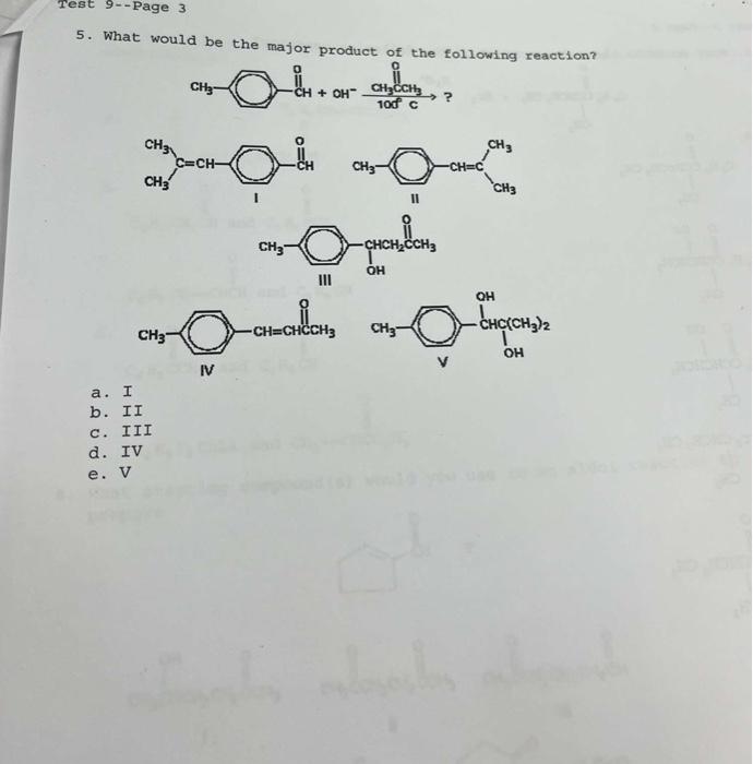 7 Which Reagents Would You Se To Synthesie Und By It Condensation C1 Colecam Com Cesk And Cach B Ch Cho And Ccm 4