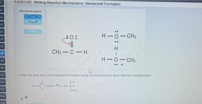 Exercise Writing Reaction Mechanisms Nucleophilic Addition To Carbonyl Cyanohydrina Electron Pairs C N 0 11 Ch3 2