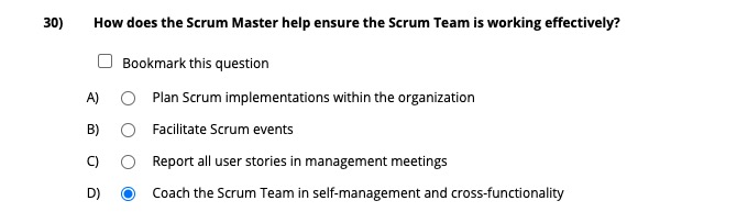 How Does The Scrum Master Help Ensure The Scrum Team Is Working Effectively
