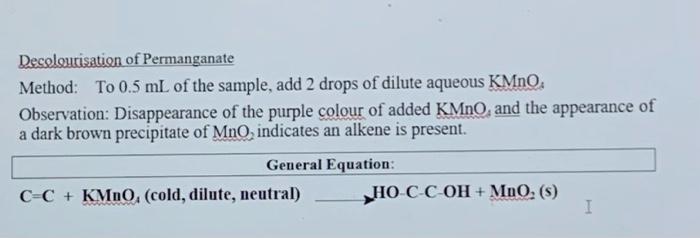 Section Ii Functional Group Tests Additional Safety Notes Do All Tests In The Fumehood Don T Get 2 4 Dinitrophenylhydr 6