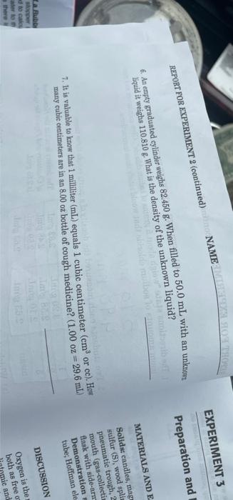 Questions And Problems Belong To Rw 018 01 Tbil 1 The Directions State Weigh About 5 Grams Of Sodium Chloride Give M 2