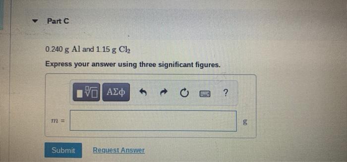 Part A 15g Aland 15cly Express Your Answer Using Two Significant Figures Missed This Warch Kcv75 We 26 Road Section 75 2