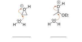 Although The Mechanism Is Similar The Entropy Of Activation Is Different For The Protonated Epoxide Compared To The Pro 1