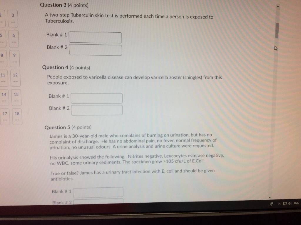 3 4 5 True Or False Questions Please Help Answer All Questions Please Answer Related To Infection Prevention And Con 1