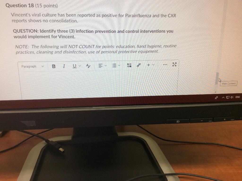 17 18 Please Answer All For This Case Study There Are 2 Questions Question 17 And 18 Please Answer Related To Infect 2