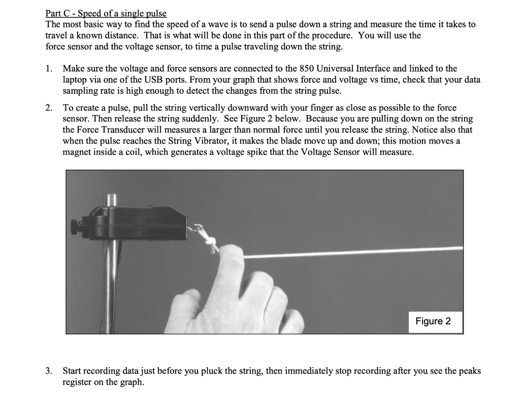 Theory For A String Bound At Both Ends The Wave Velocity V At Which A Wave Will Propagate Down A String Is Functional 5
