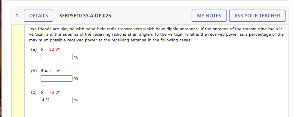 1 Details Serpse 10 33 A Op 025 My Notes Ask Your Teacher Two Friends Are Playing With Hand Held Radio Transceivers Wh 1
