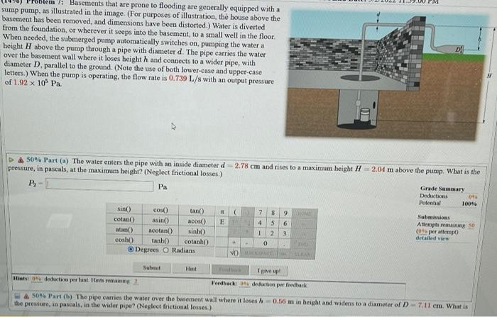 Oblem Basements That Are Prone To Flooding Are Generally Equipped With A Sump Pump As Illustrated In The Image For P 1