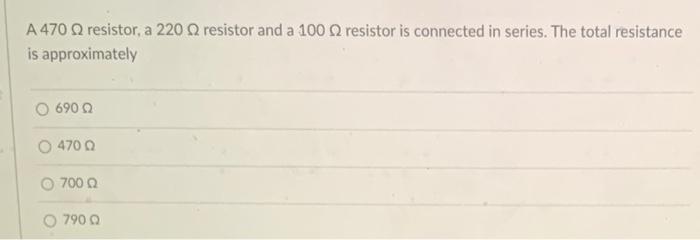 When 500 V Is Applied To The 2k Resistance Then What Will Be The Current According To Ohm S Law 0 25 Amp 0 50 Amp O 0 7 2
