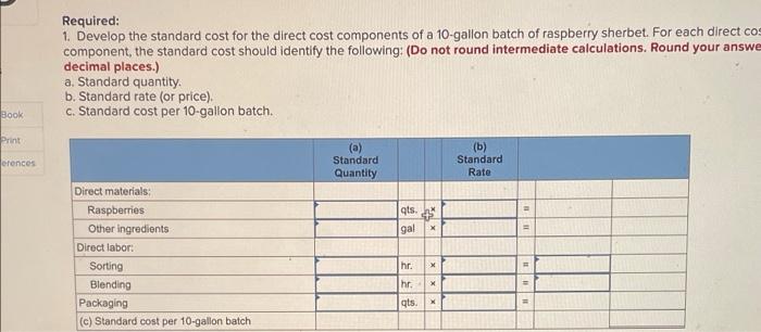 Required Information The Following Information Applies To The Questions Displayed Below Tastyfreeze Company Is A Smal 2
