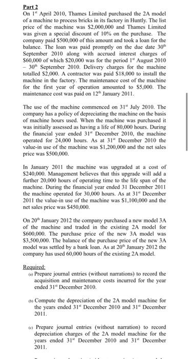 Tutorial Q13 Part 1 On 1 July 2016 Holiday Lodge Limited Purchased A Motel Building Situated On A 10 Acres Piece Of Lan 3