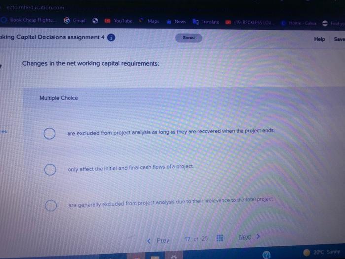 Ezto Mheducation Com O Book Cheap Flights G Gmail Aking Capital Decisions Assignment 4 Ces Youtube Maps Changes In The 1
