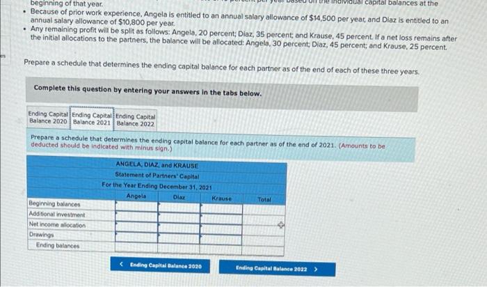 Problem 14 23 Algo Lo 14 4 14 5 14 6 On January 1 2020 The Dental Partnership Of Angela Diaz And Krause Was Fo 3