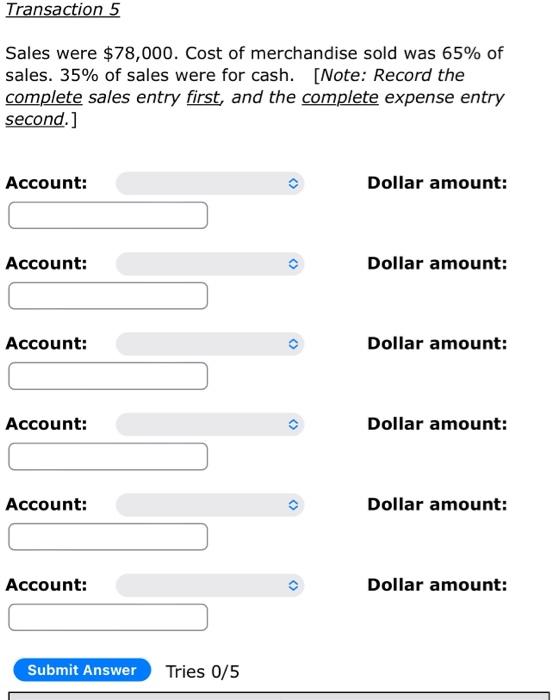 Transaction 1 On March 1 The Three Classmates Opened A Checking Account For The Wire At A Local Bank They Each Deposit 5