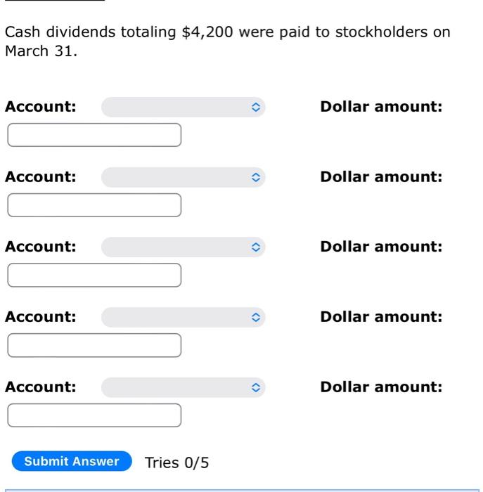 Transaction 1 On March 1 The Three Classmates Opened A Checking Account For The Wire At A Local Bank They Each Deposit 9