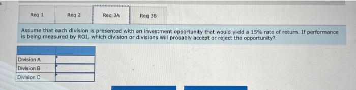 Selected Sales And Operating Data For Three Divisions Of Different Structural Engineering Firms Are Given As Follows Sa 3
