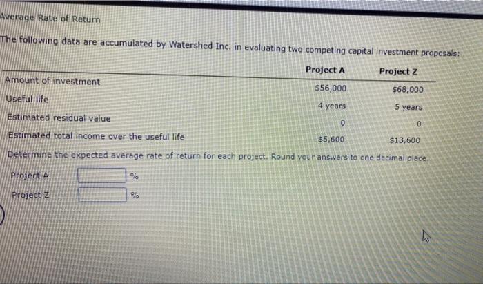 Internal Rate Of Return A Project Is Estimated To Cost 126 388 And Provide Annual Net Cash Flows Of 38 000 For Six Yea 5