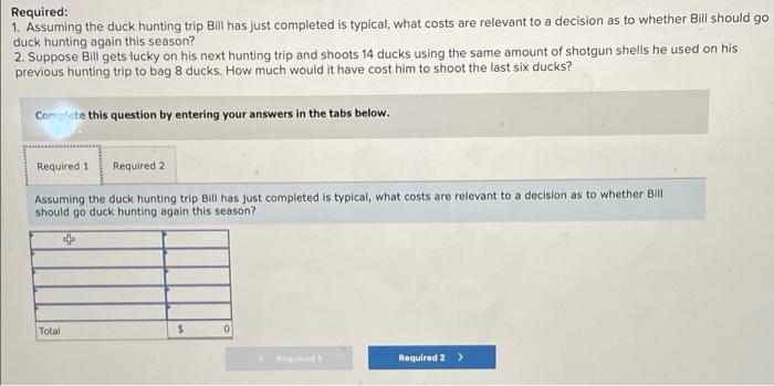 Bill Has Just Returned From A Duck Hunting Trip He Brought Home Eight Ducks Bill S Friend John Disapproves Of Duck H 2