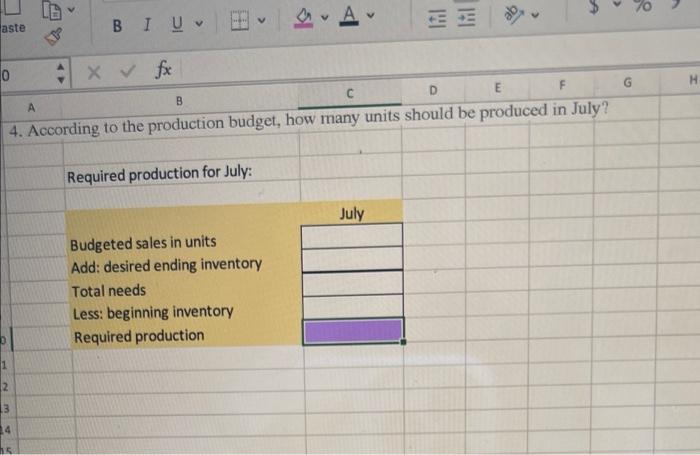 Morganton Company Makes One Product And It Provided The Following Information To Help Prepare The Master Budget A The 5