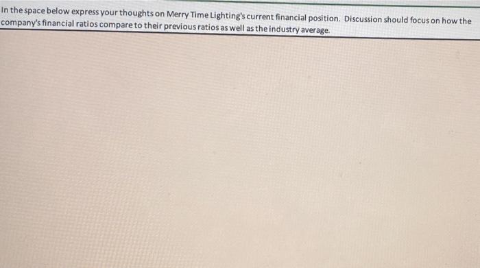 Merry Time Lighting Income Statement For The Year Ended December 31 2021 100 000 20 000 120 000 12 000 12 000 2 000 10
