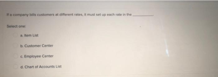 At The Select Customers Section Of The Create Statements Window The Options Include All Of The Following Except Select 3