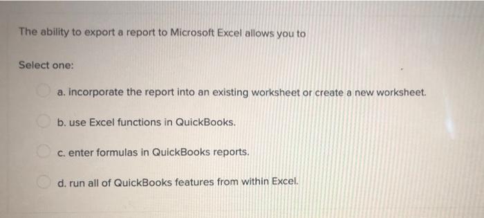 For Which Of The Following Is The Custom Fields Option Available Select One A Customer Center Vendor Center Items L 3