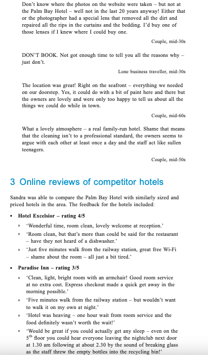 Question What Are The Sources For Operational Risk At Palm Bay Hotel What Should Palm Bay Hotel Do To Limit Operationa 4
