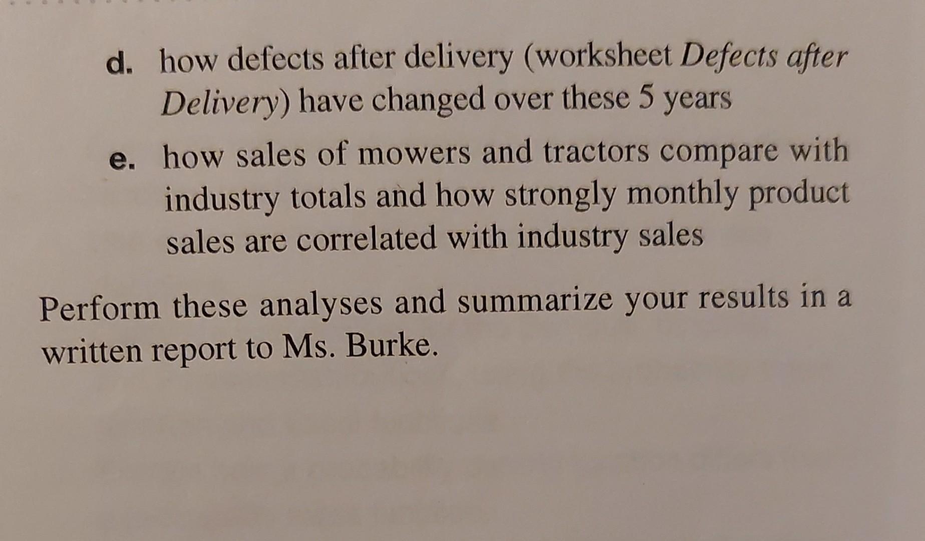 Elizabeth Burke Wants Some Detailed Statistical Information About Much Of The Data In The Ple Database In Particular S 2