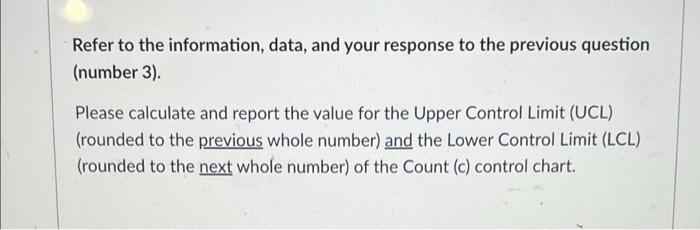 Silk Sonic Pizza Shop Collects Data On The Number Of Errors I E Defects In Pizza Orders The Errors Are Not Defined 2