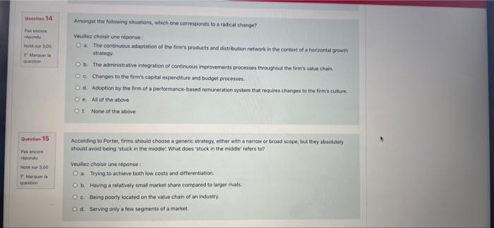 Question 12 Pas Encore Repandu Note Sur 3 00 Y Marquerta Question Question 13 Pas Encore Repandu Note 3 00 Marquer La Qu 2