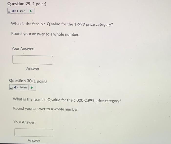 Use The Information Below To Answer The 10 Quantity Discount Problems That Follow A Company Uses 6 000 Widgets A Year 3