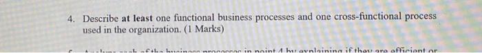 Question 4 I Want Certain Points In The Answer The Company Is Amazon Functional 1 Sales And Marketing 2 Human Res 1