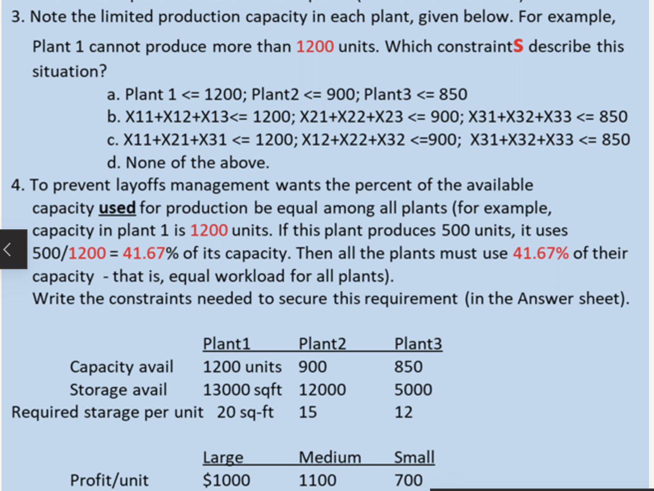 Please Answer 1