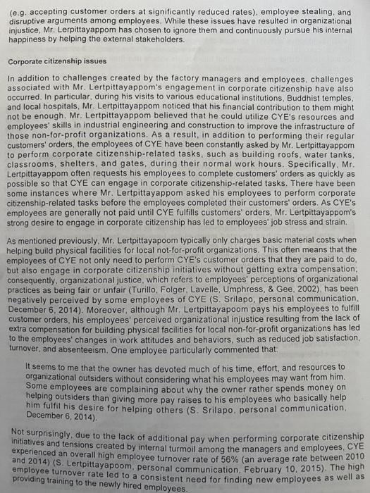 Learning Outcomes The Primary Objectives Of The Case Are To 1 Compare And Contrast Shareholder Theory And Stakeholder 7