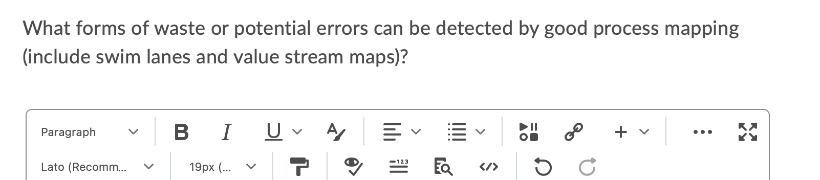 What Forms Of Waste Or Potential Errors Can Be Detected By Good Process Mapping Include Swim Lanes And Value Stream Map 1